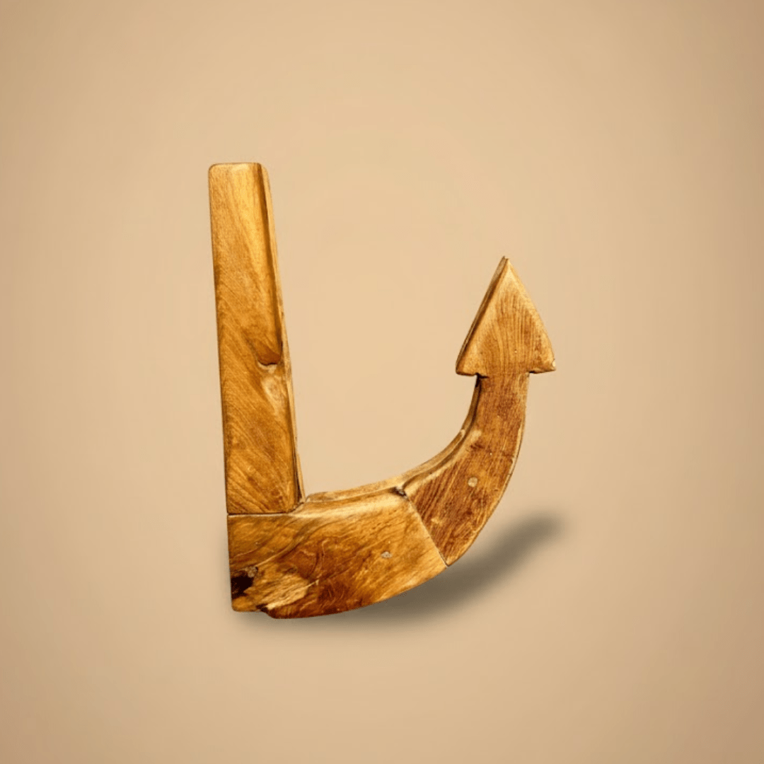 Ancre Sculptée Teck (2) – Image 4