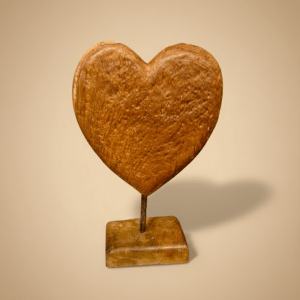 Cœur Sculpté Teck (240)