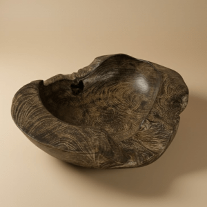 Bol à Fruits Bois Teck Teinté (AN1)