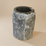 Porte-Brosses à Dents en Marbre Gris (117)