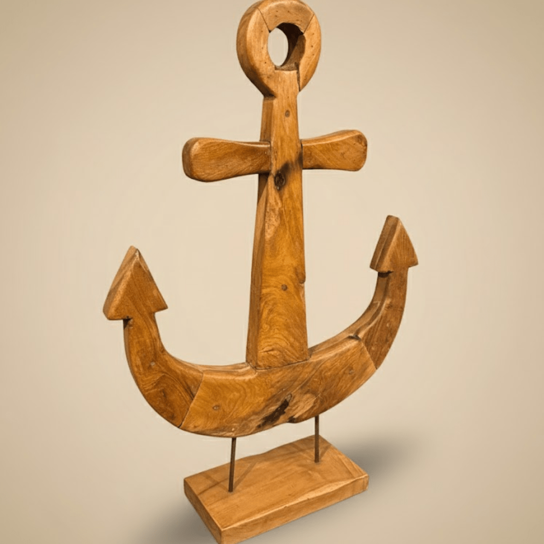 Ancre Sculptée Teck (2) – Image 6
