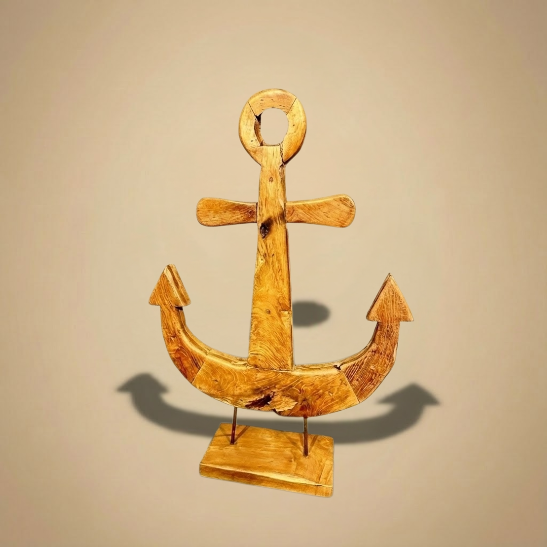 Ancre Sculptée Teck (2)