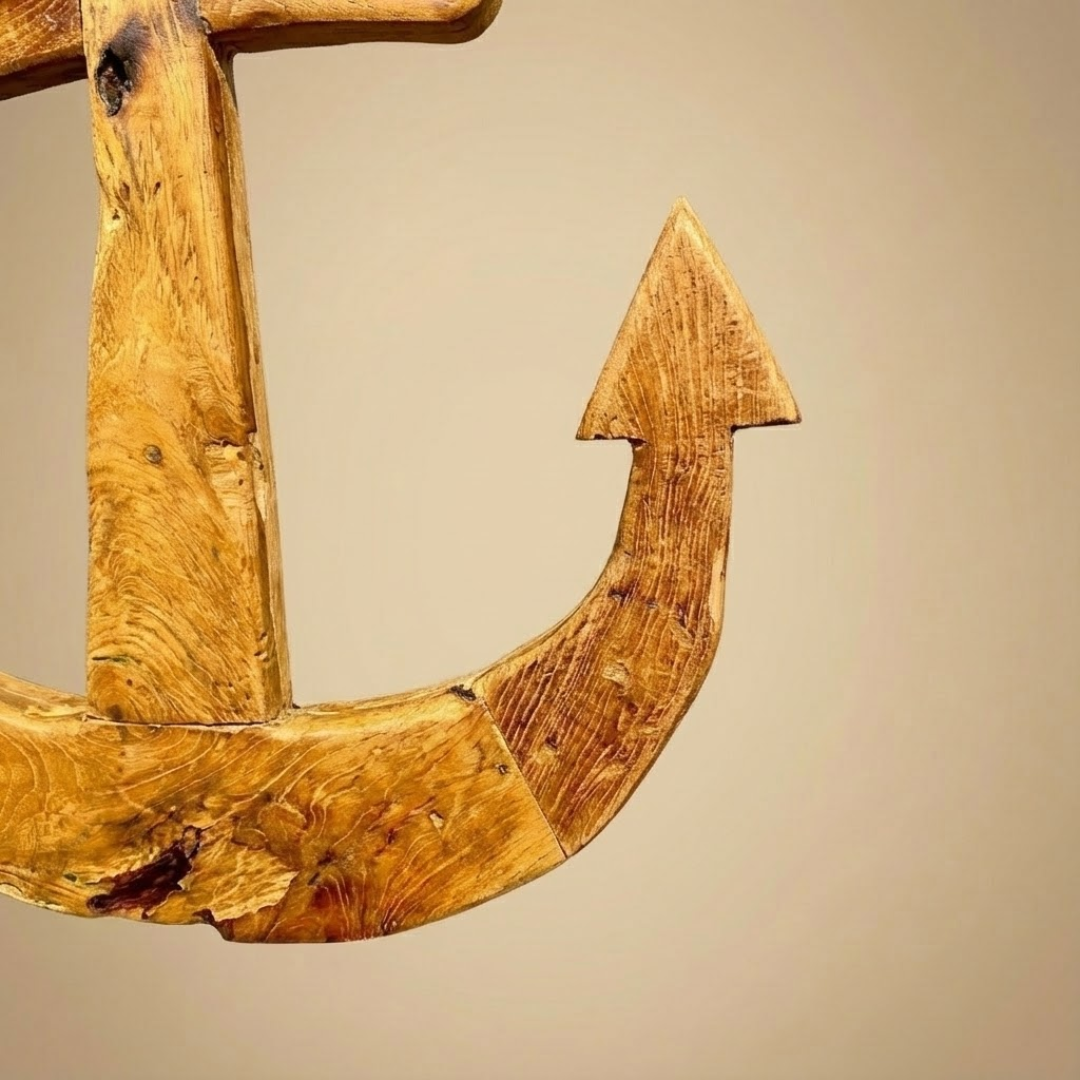 Ancre Sculptée Teck (2) – Image 3
