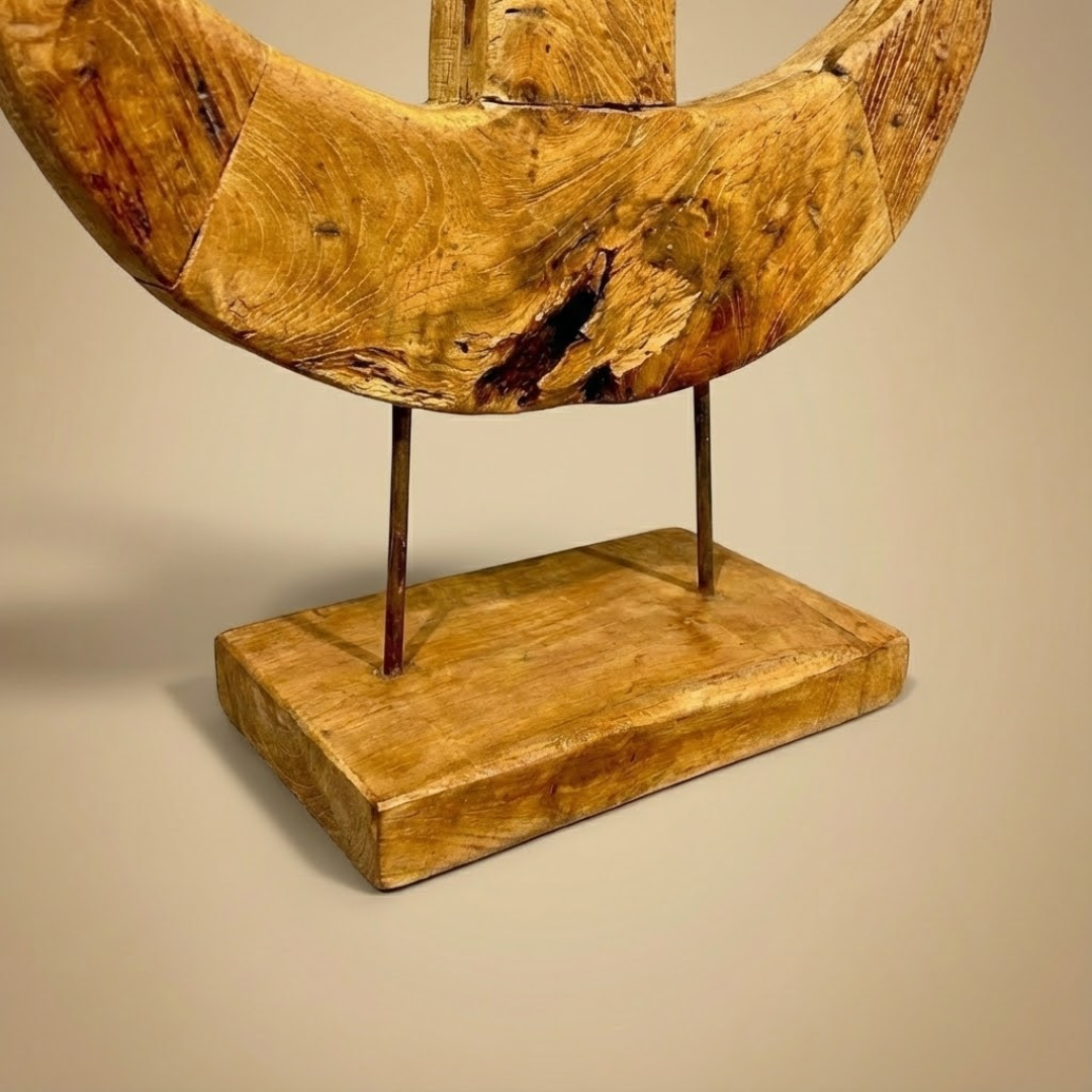 Ancre Sculptée Teck (2) – Image 2