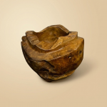 Saladier à Fruits Teck Vernis (220)